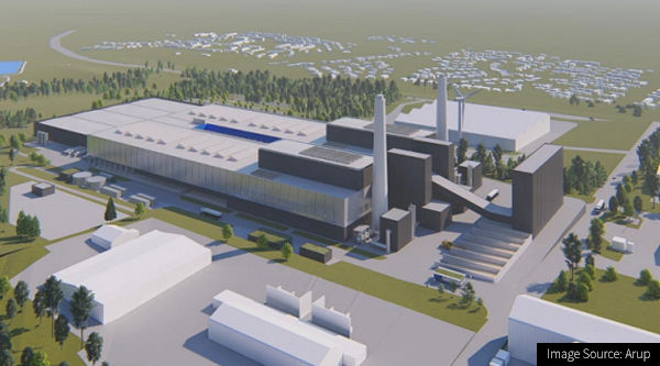 CiNER’s £390 million industrial project: Dragon Glass bottle manufacturing facility at Ebbw Vale in Gwent.