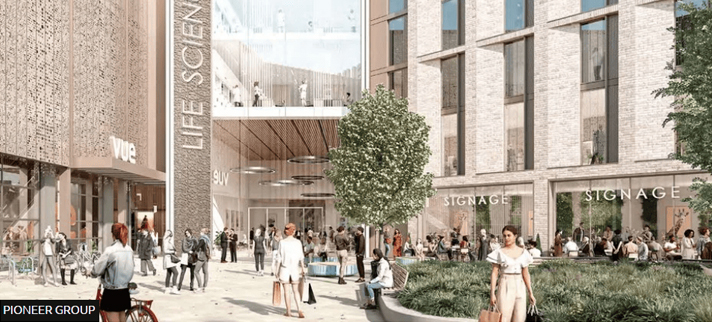 Life sciences construction project: Grafton Centre Redevelopment in Cambridge