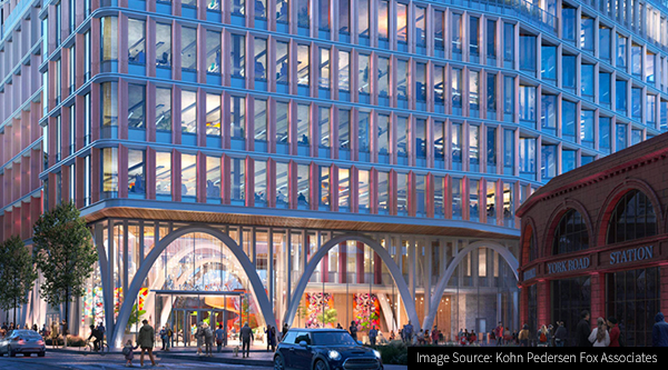 King’s Cross life sciences office project boost for London’s construction sector 