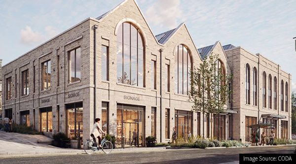 CGI of the new Stockbridge Library in Sheffield.
